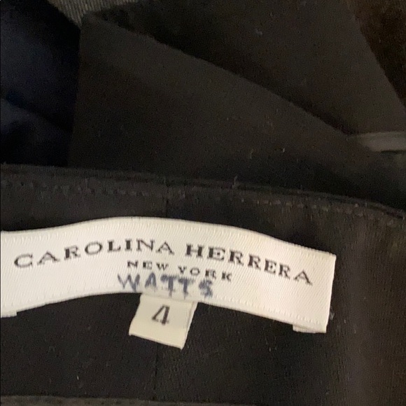Carolina Herrera Hangover Cigarette Slacks - Picture 6 of 6